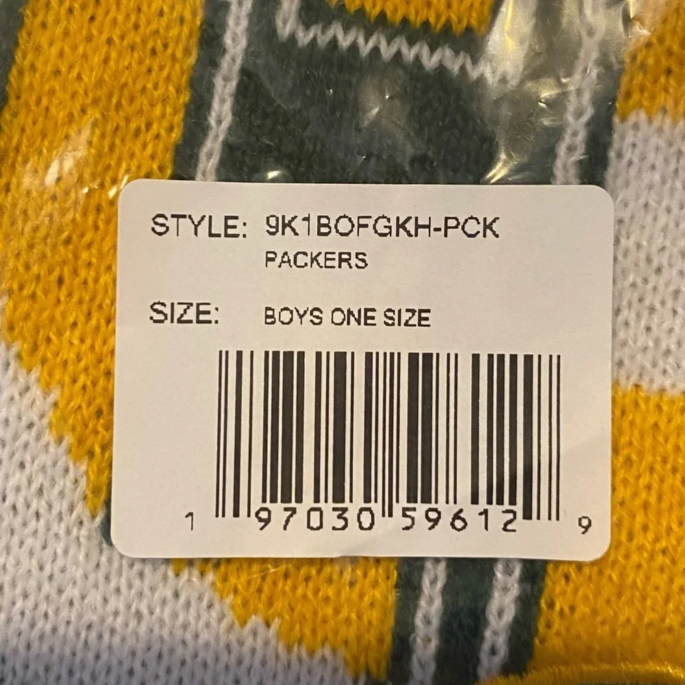 NEW - NFL Green Bay Packers Youth Legacy Beanie - Green